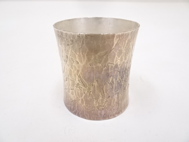 道具 ] - 道具 竹影堂造 銀仕上銀杏紋蓋置（共箱） | ネットショップ圭